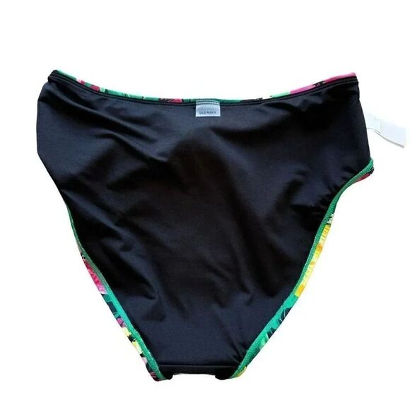 Old Navy Printed One-Shoulder  Bikini Swim Top  & Bottoms Set SZ XS #2102 - Picture 12 of 16